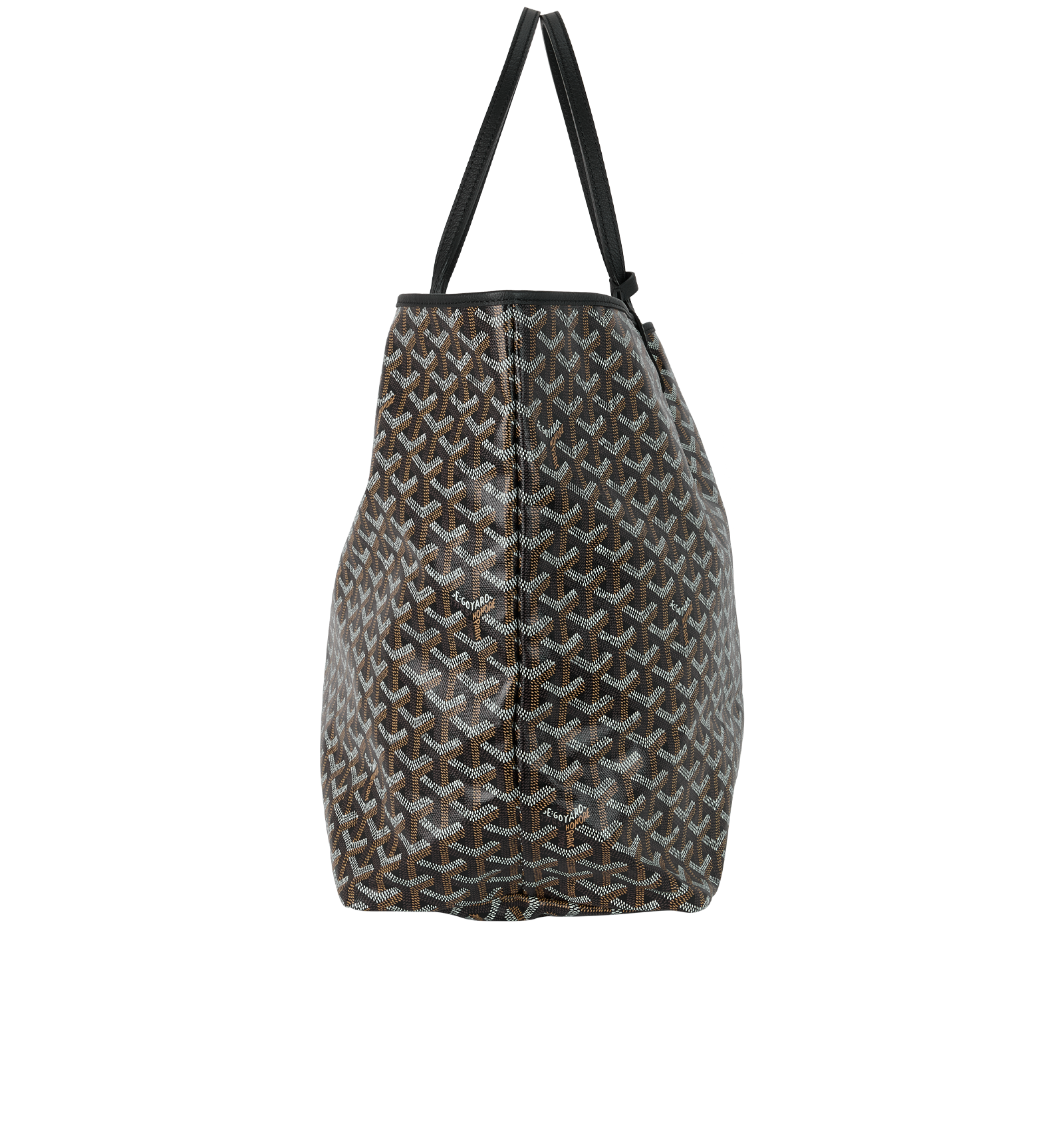 Saint Louis GM, &pound;1,600, Handbags, Black, Canvas, Side view